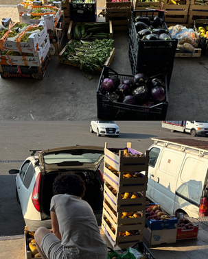 mercato e donazioni